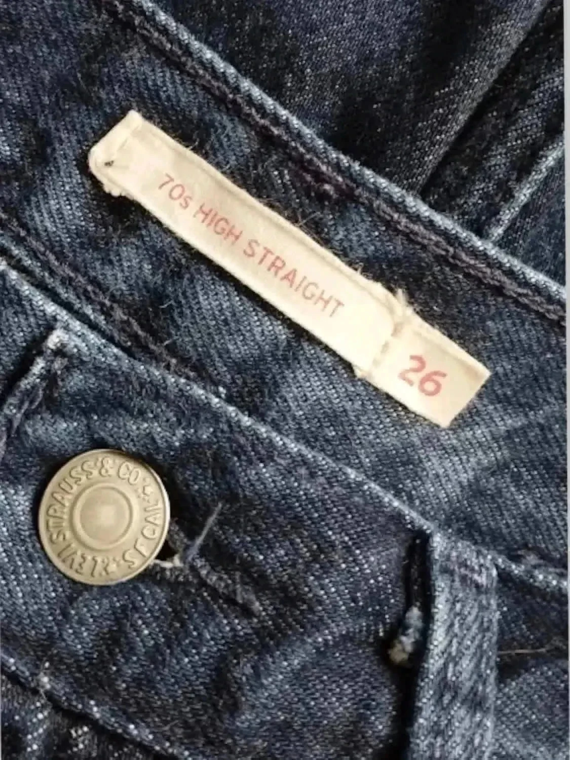 Levi Strauss 70s straight, high-waisted, 100% cotton – photo 11